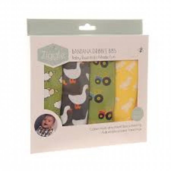 Farmyard Fun Bib Set