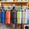 Iceflow Flip Straw Tumbler 0.89L Charcoal 0.89L
