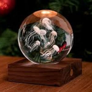 Crystal Light 3D Laser Jellyfish