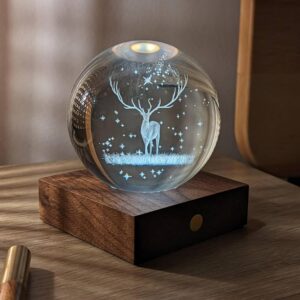 Crystal Light 3D laser Stag