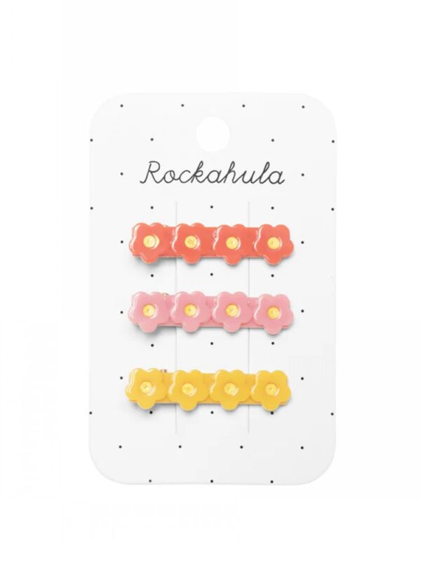 Acrylic Flower Clip Set