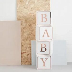 Rose Gold 'Baby' Jumbo Blocks