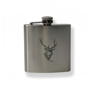 Couthie Stag 6oz Hip Flask