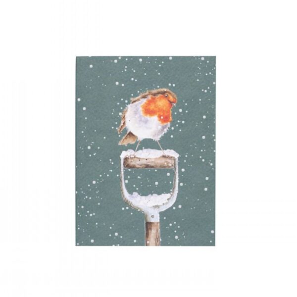 Christmas Robin Notebook A Little Robin