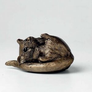 Dormouse - Jonathan Sanders (Cold Cast Bronze Sculpture)