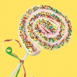 Kandy King Wheel Swirl Lolly 55G