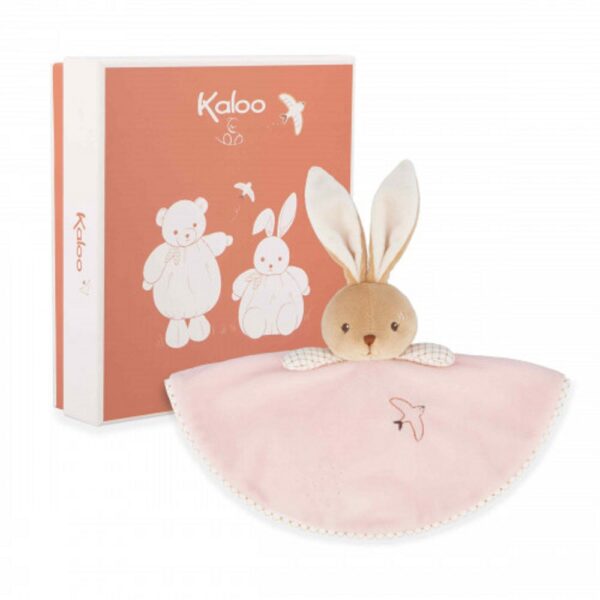 Round Doudou Rabbit Pink