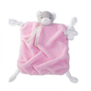 Plume - Pink Bear Doudou