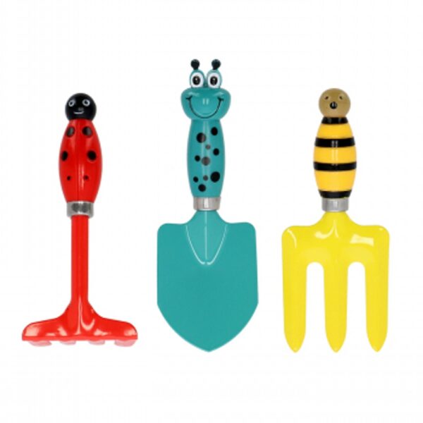CHILDRENS GARDEN TOOLS SET