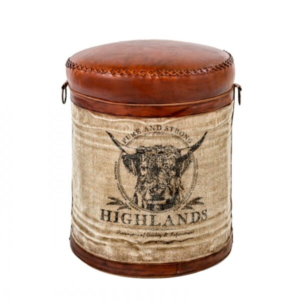 Highland Cow Stool