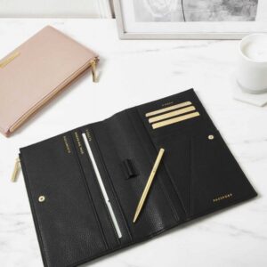Travel Document Holder Black