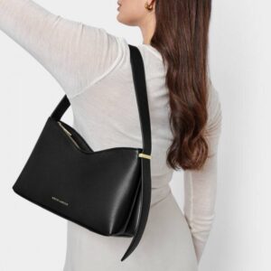 Camille Small Shoulder Bag | Black |