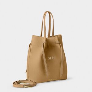 Celina Suedette Bucket Bag Camel Suedette