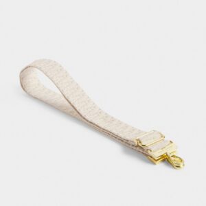 Canvas Strap Ecru Zig Zag