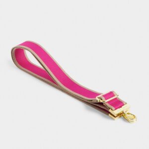 Canvas Strap Magenta Stripe