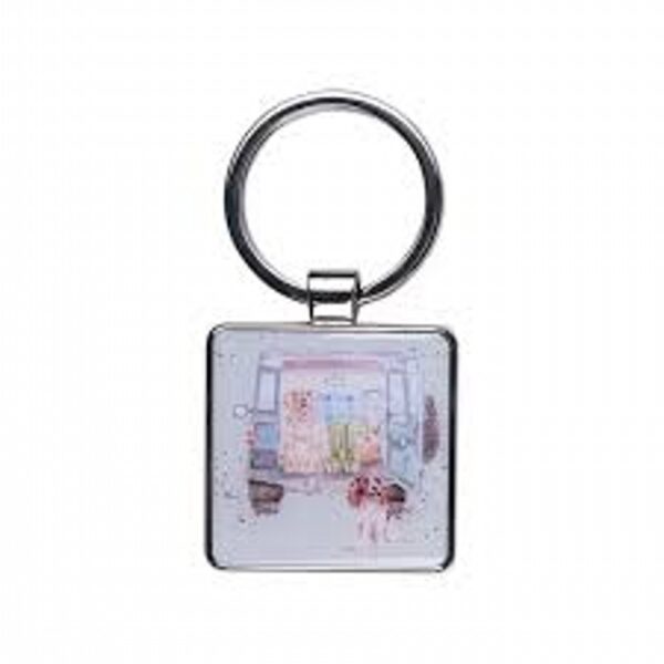 Dog Keyring - Paws For A Picnic