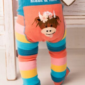 Bonnie Highland Cow Legging