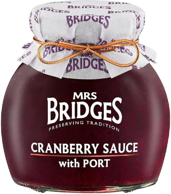 Mrs B Cranberry And Port Sauce 340G