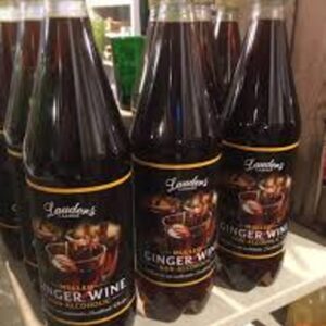 Mulled Ginger Wine Bottles