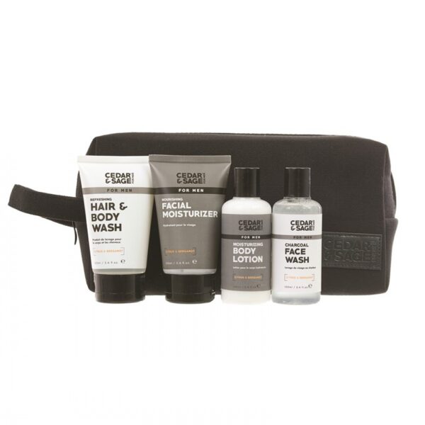 Cedar & Sage 5Pc Travel Toiletry Set