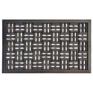 My Mat Rubber Cross Hatch Door Mat 45X75