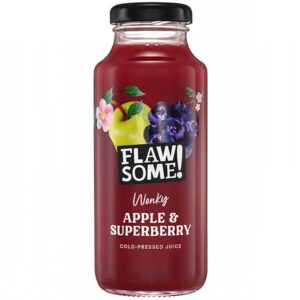 Flawsome! Apple & Superberry Juice bottle 250ml