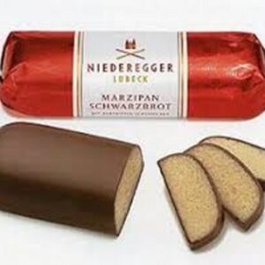 Dark Chocolate Covered Marzipan Loaf