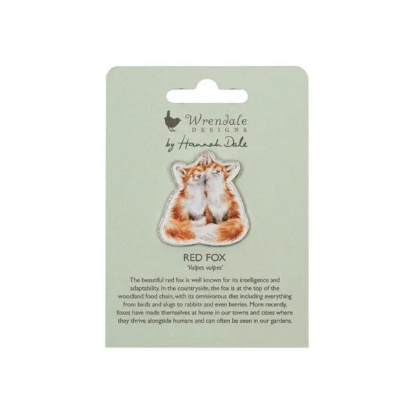 Fox Pin Badge - Contentment