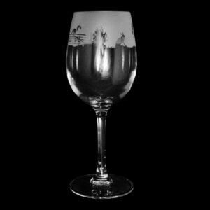 Frieze Wine Glass Woodland