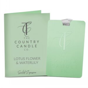 Lotus Flower & Waterlily Sce nted Expressions Frag Card