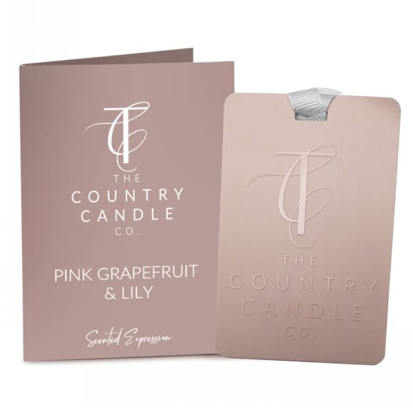 Pink Grapefruit & Lily Scent ed Expressions Frag Card