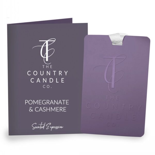 Pomegranate & Cashmere Scent ed Expressions Frag Card