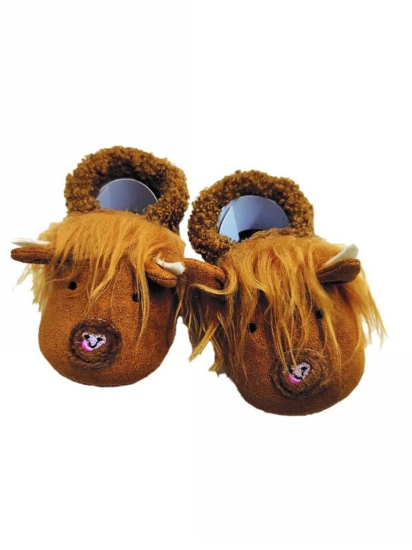 Highland Cow Slippers 18-24M