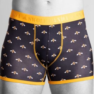 Bumblebee Bamboo Boxers Yellow Band  (M)