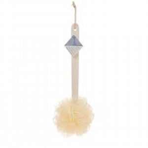 Danielle Bathtopia Bamboo Pouf Brush