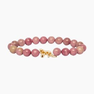 The Ascent Bracelet - Snow Leopard Wildflower Pink