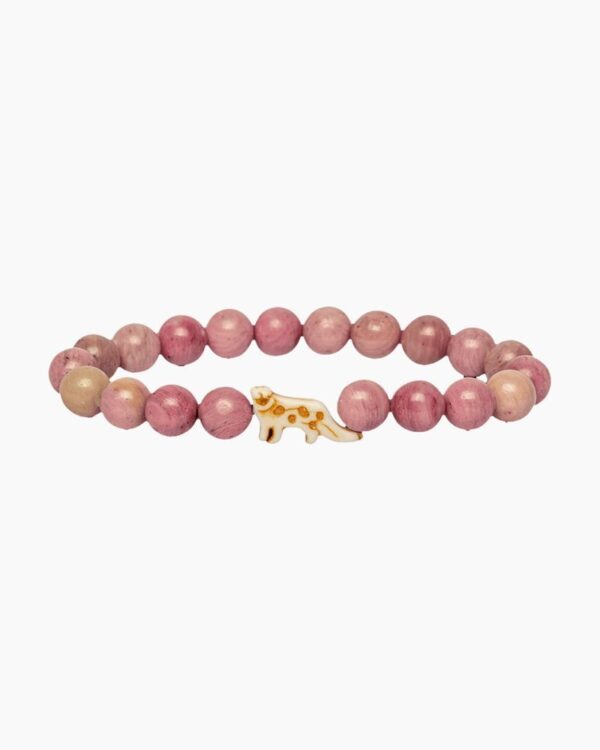 The Ascent Bracelet - Snow Leopard Wildflower Pink