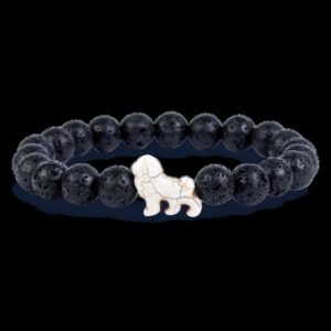 The Excursion Bracelet - Lion Lava Stone