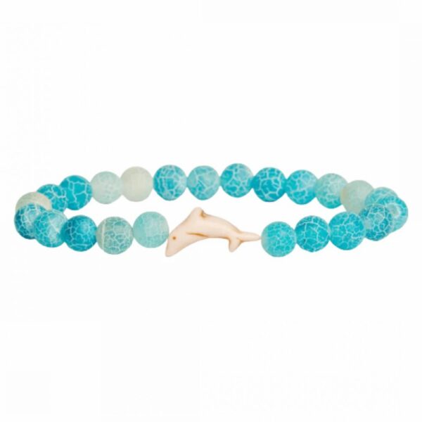 The Odyssey Bracelet - Dolphin Aqua Blue