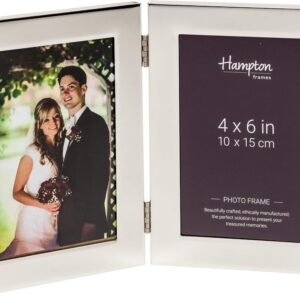 Woburn 4X6 Silver Hinged Double