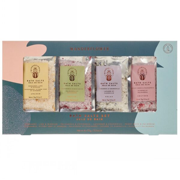 Wanderflower Bath Salts Set