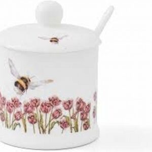 'Flight Of The Bumblebee' Conserve Pot & Spoon