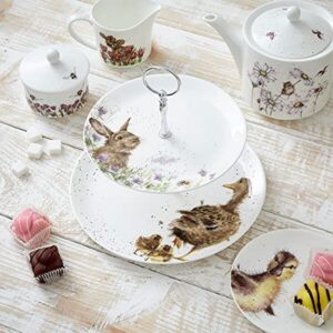 Duck & Rabbit 2 Tiered Cake Stand