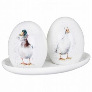 'Not A Daisy Goes By' Duck S alt & Pepper Pots Tray Ducks