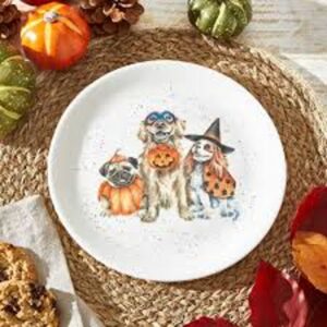 ˜Trick or Treat™ Dogs 8" Coupe Plate