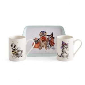 Halloween Mug & Tray Set