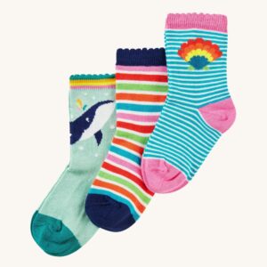 Little Socks 3 Packcolour 3 Multi 6-12M