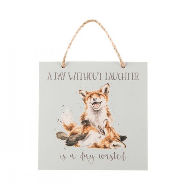 Fox Wood Plaque Fave Bad Influence