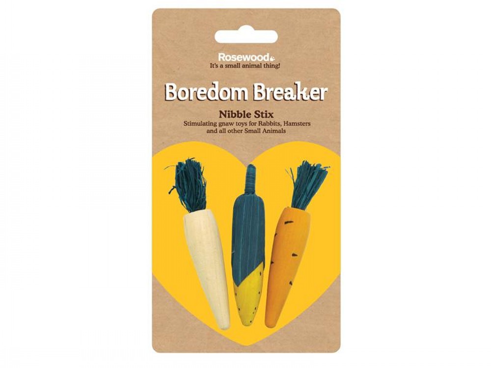 3 Pack Wooden 3D Veg