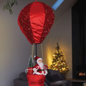 Santa's Ruby Sequined Balloon